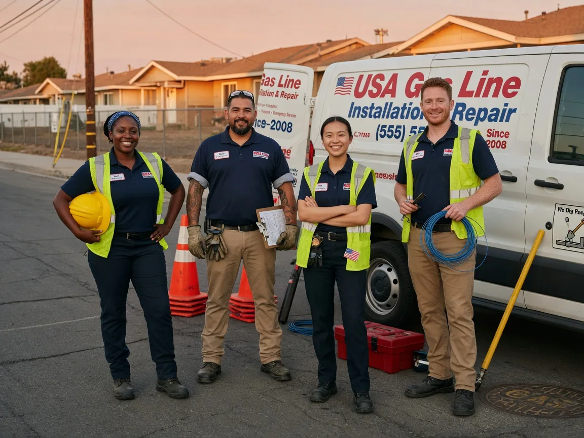 Gas Line Installation company in Alcalde, NM
